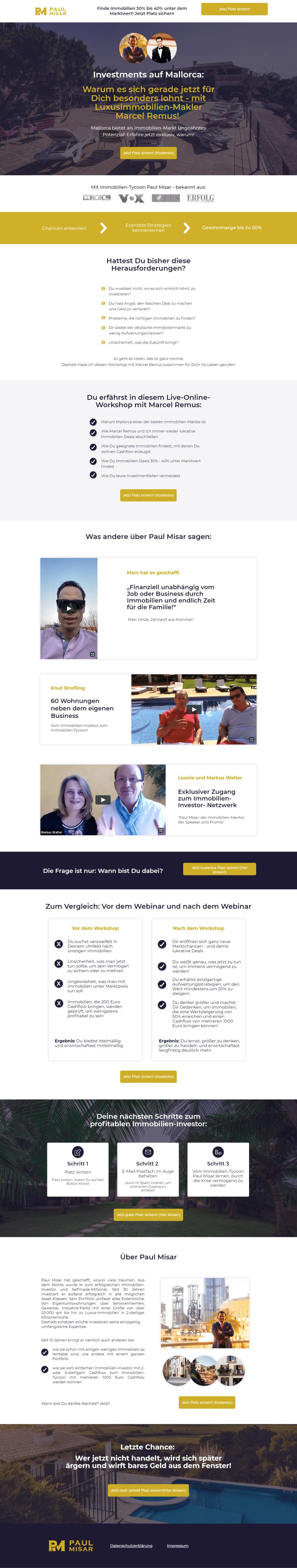 Immobilien Investment Day