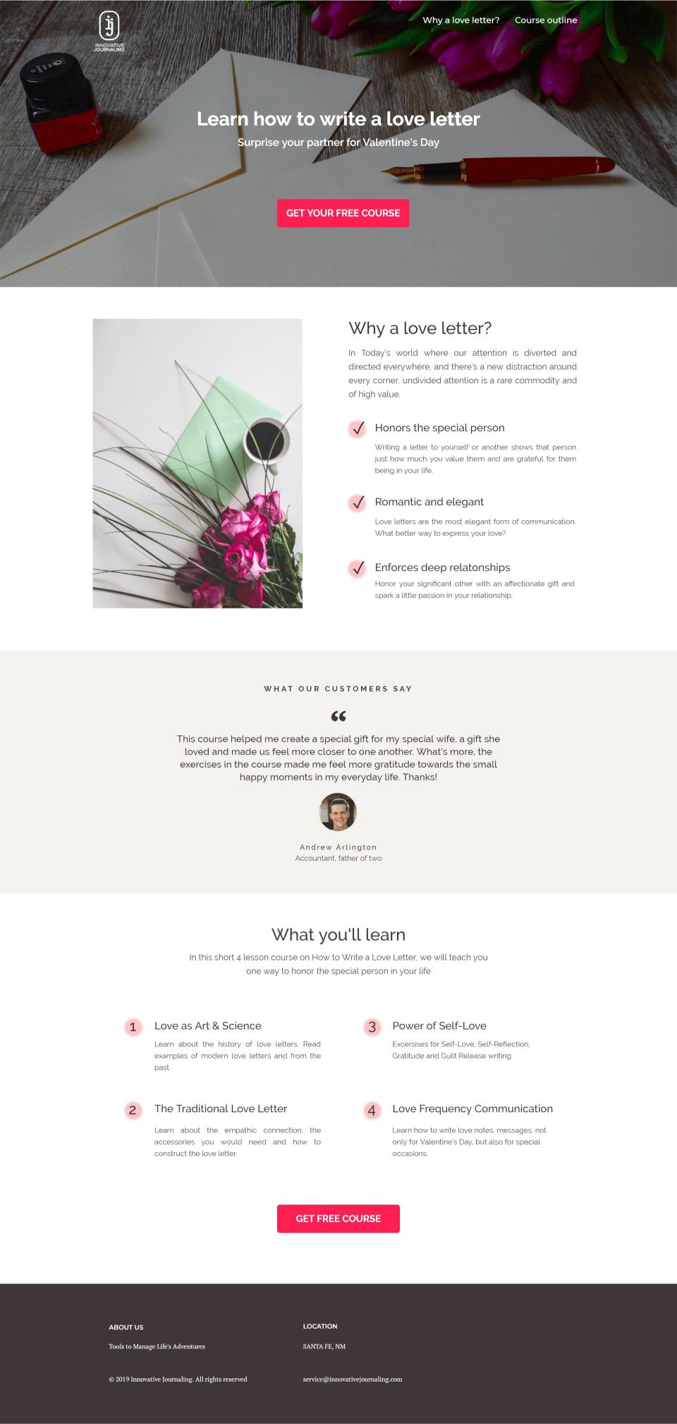 Love Letter campaign